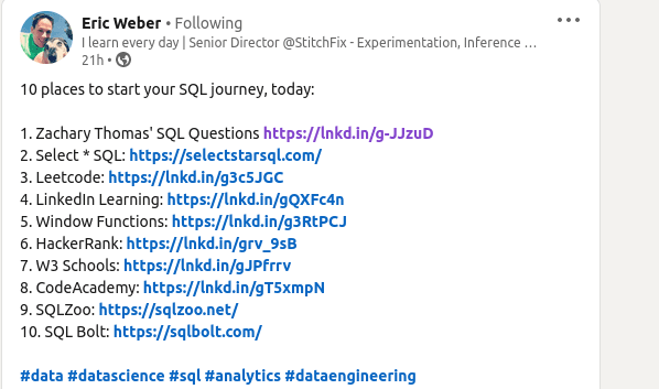 SQL Journey